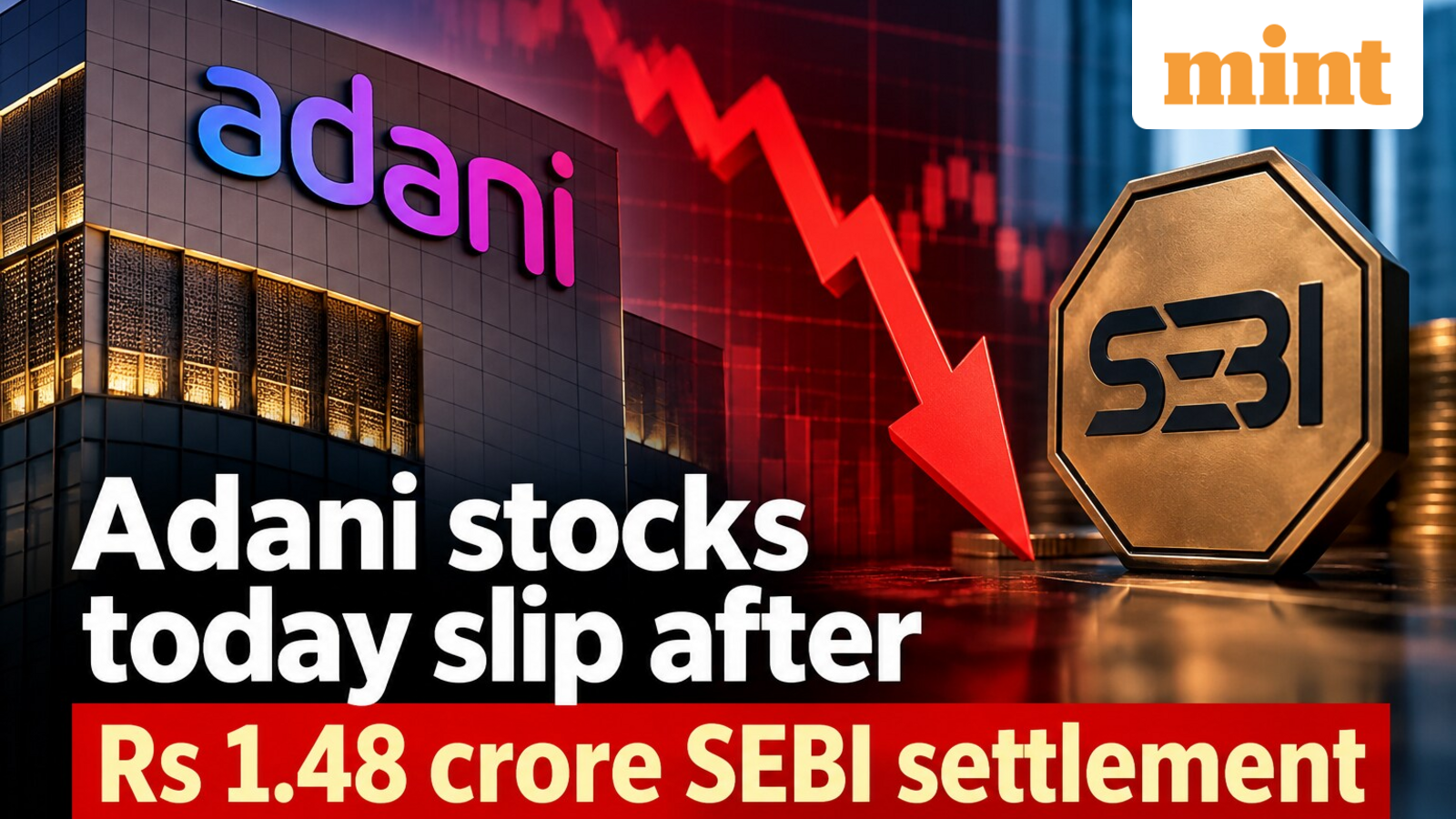 Adani stocks today: Adani Power, Adani Energy, Adani Enterprises slip after  ₹1.48 crore SEBI settlement