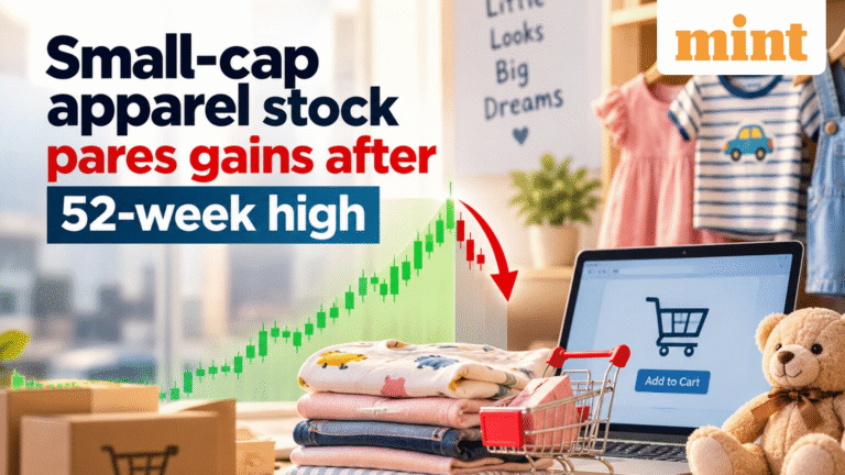 125% rally in six months | Apparel stock retraces after hitting 52-week high