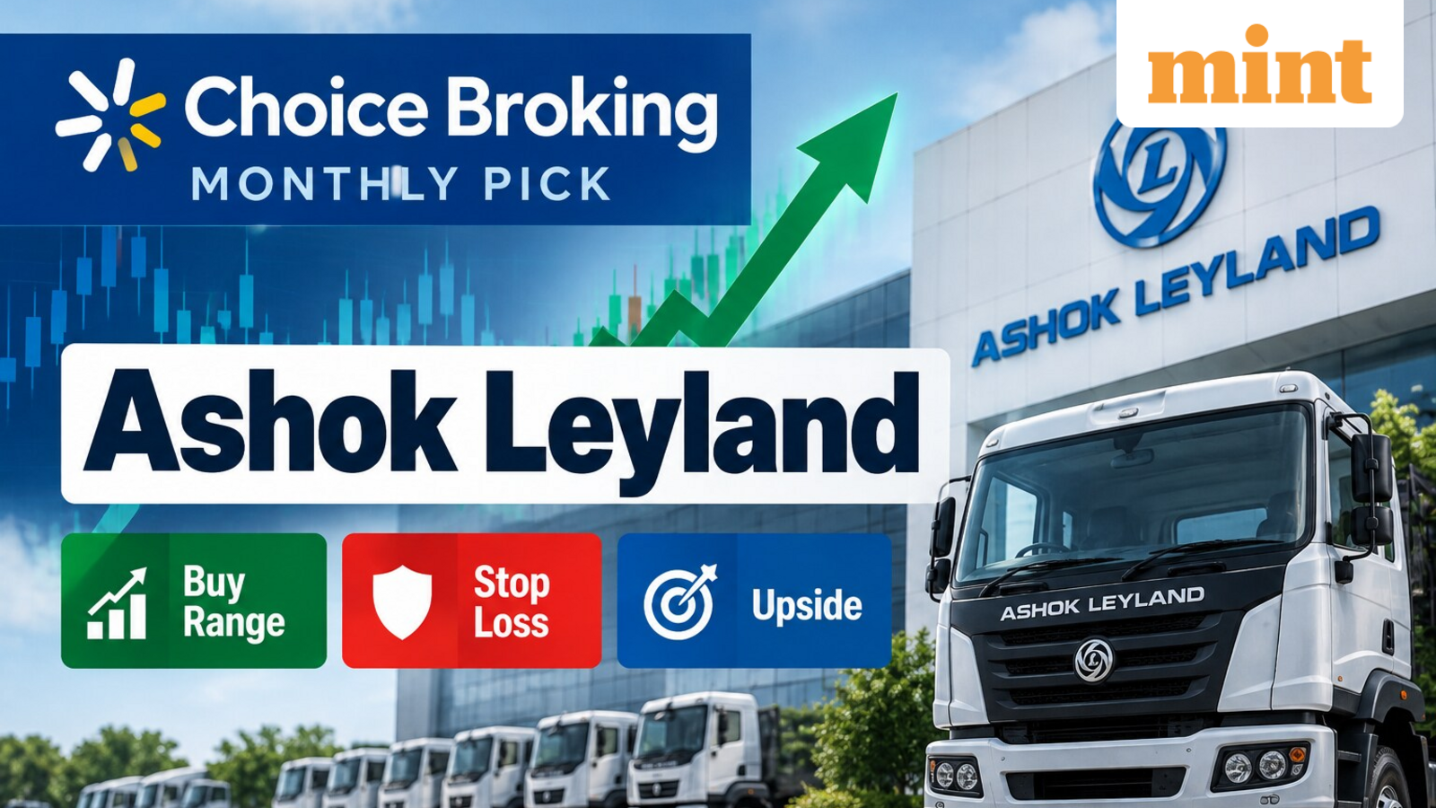Ashok Leyland shares demonstrate renewed strength, becomes 'Monthly Choice' stock; check target price, stop-loss