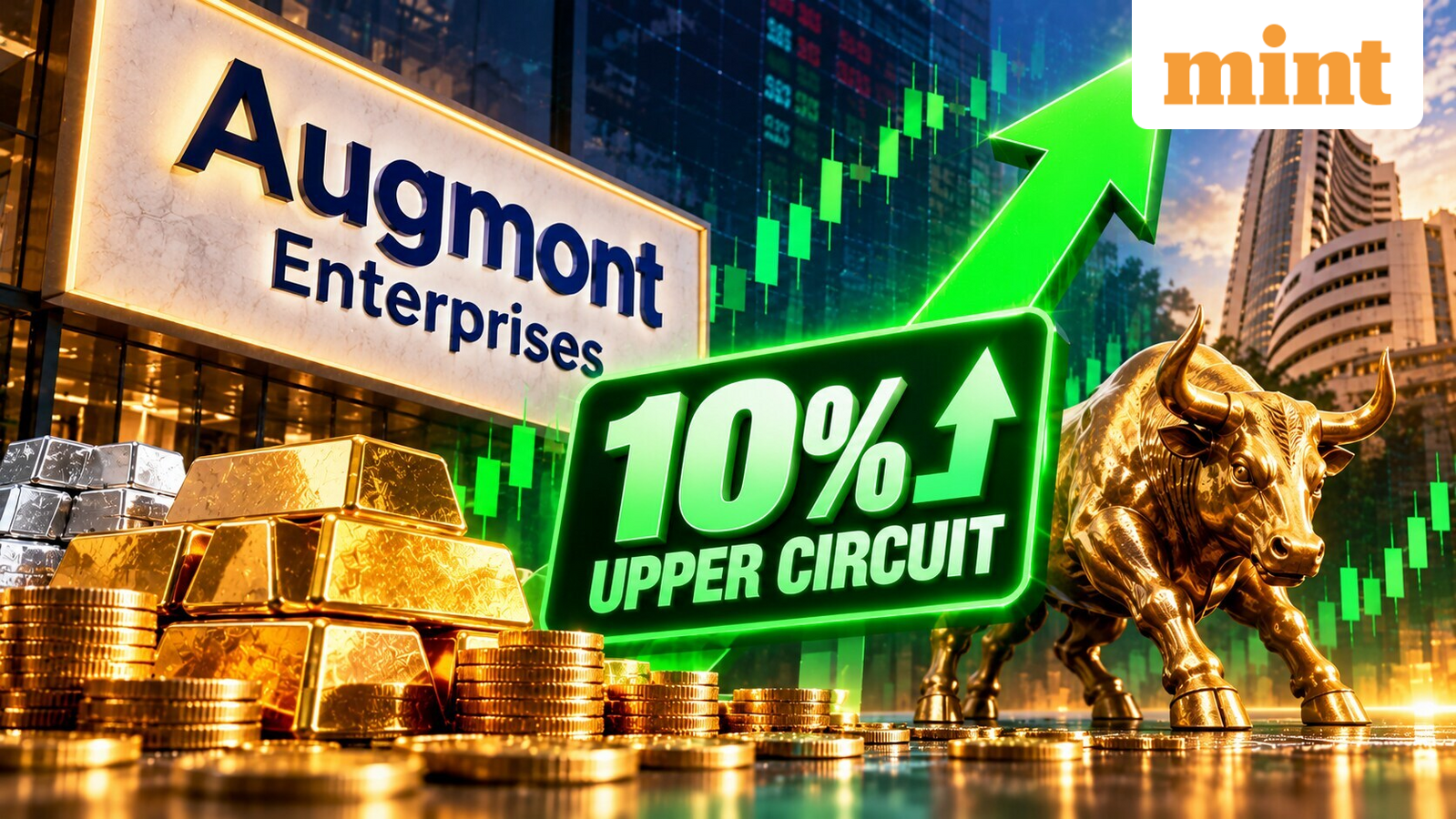 Augmont Enterprises share price touches record high, hits 10% upper circuit for second day | What should investors do?