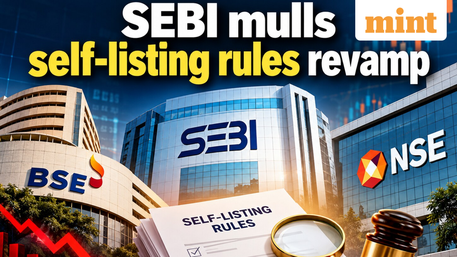 BSE stock falls 2.3% as SEBI mulls self-listing rules revamp, days after NSE IPO listing - Check details