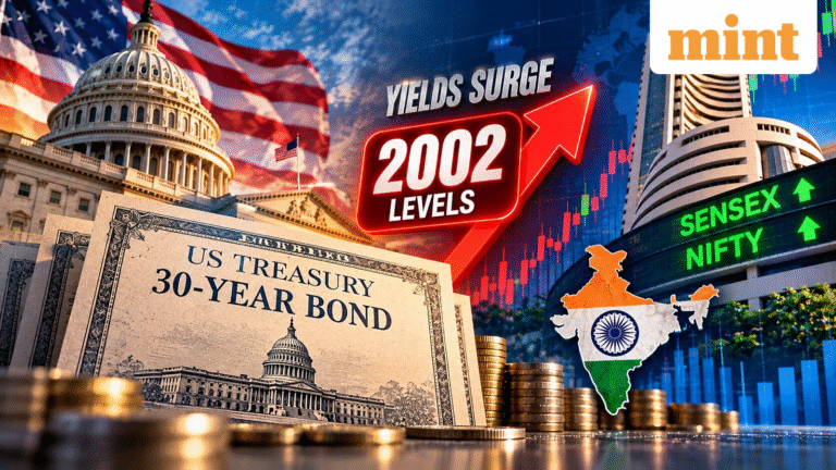 Sensex, Nifty impact Explained: Why 30-year US Treasury bond yields surged to 2002 levels and why it matters to India?