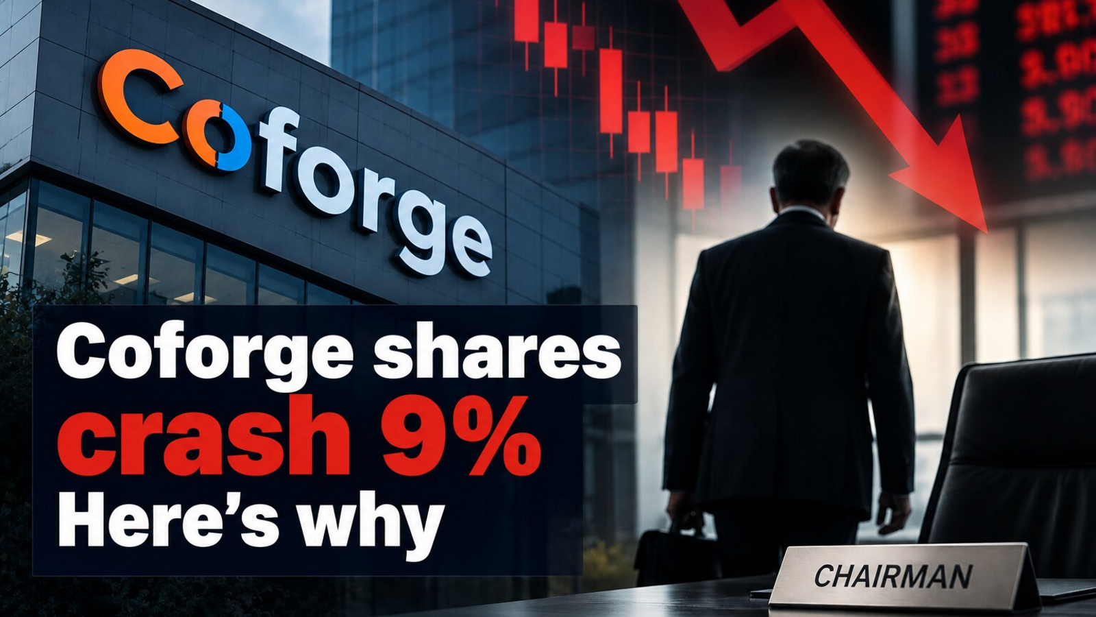 Coforge share price cracks 9% after Chairman OP Bhatt resigns following audit | Other IT stocks also in red