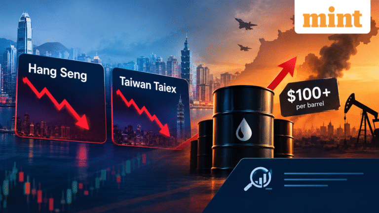 Hang Seng, Taiwan Taiex slip as Middle East tensions push oil above $100. What investors need to watch next?