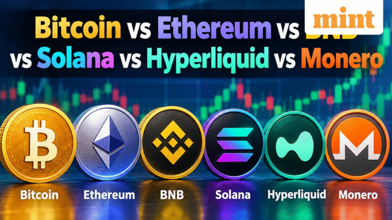Crypto news today price comparison: Bitcoin vs Ethereum vs BNB vs Solana vs Hyperliquid vs Monero - Latest