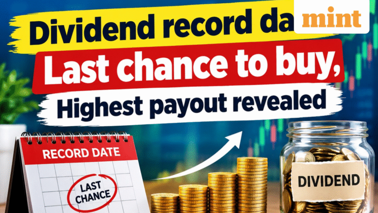Dividend record date alert: Last chance to buy today - Maharashtra Scooters, Dixon, Concor | Highest payout revealed!