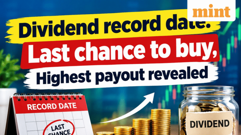 Dividend stock alert: Last chance to buy today, SAIL and Saraswati Saree Depot, ahead of record date | Check details