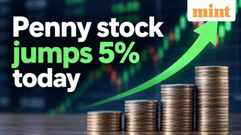 Penny stock under  ₹10 jumps 5% despite muted trends on Dalal Street