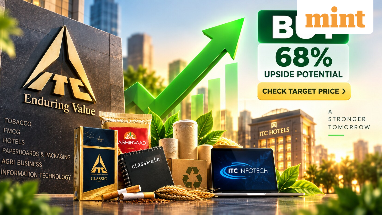 ITC stock: 360 ONE maintains BUY, sees 68% upside; here’s why brokerage is bullish