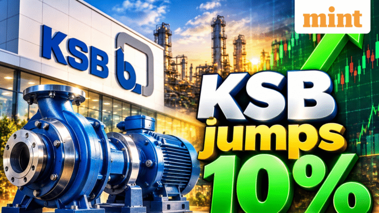 Up 254% in 5 years! KSB share price jumps 10% after  ₹118 crore international order - Check details, share performance