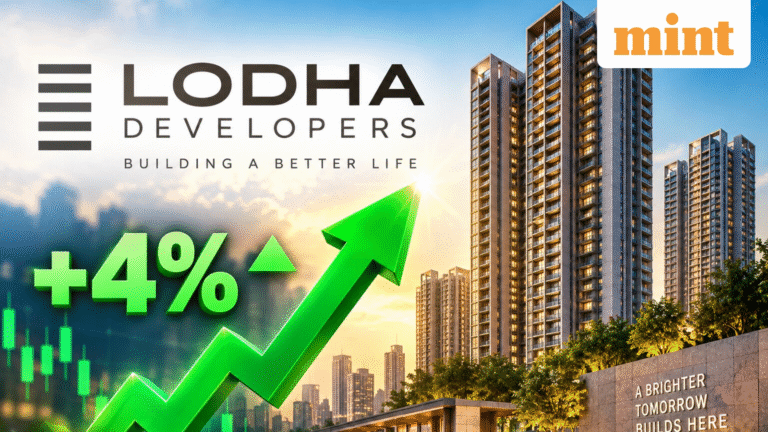 Lodha Developers share price gains over 4% on rate hike bets - Check how other realty stocks are performing today