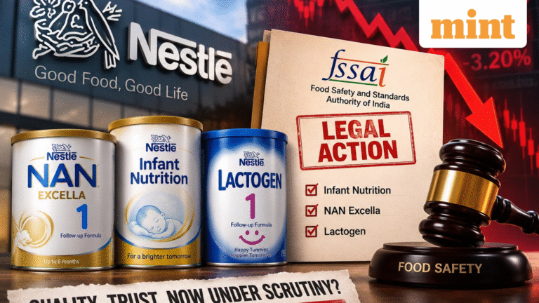 Nestle India share price falls 3%: FSSAI takes legal action over 3 baby products