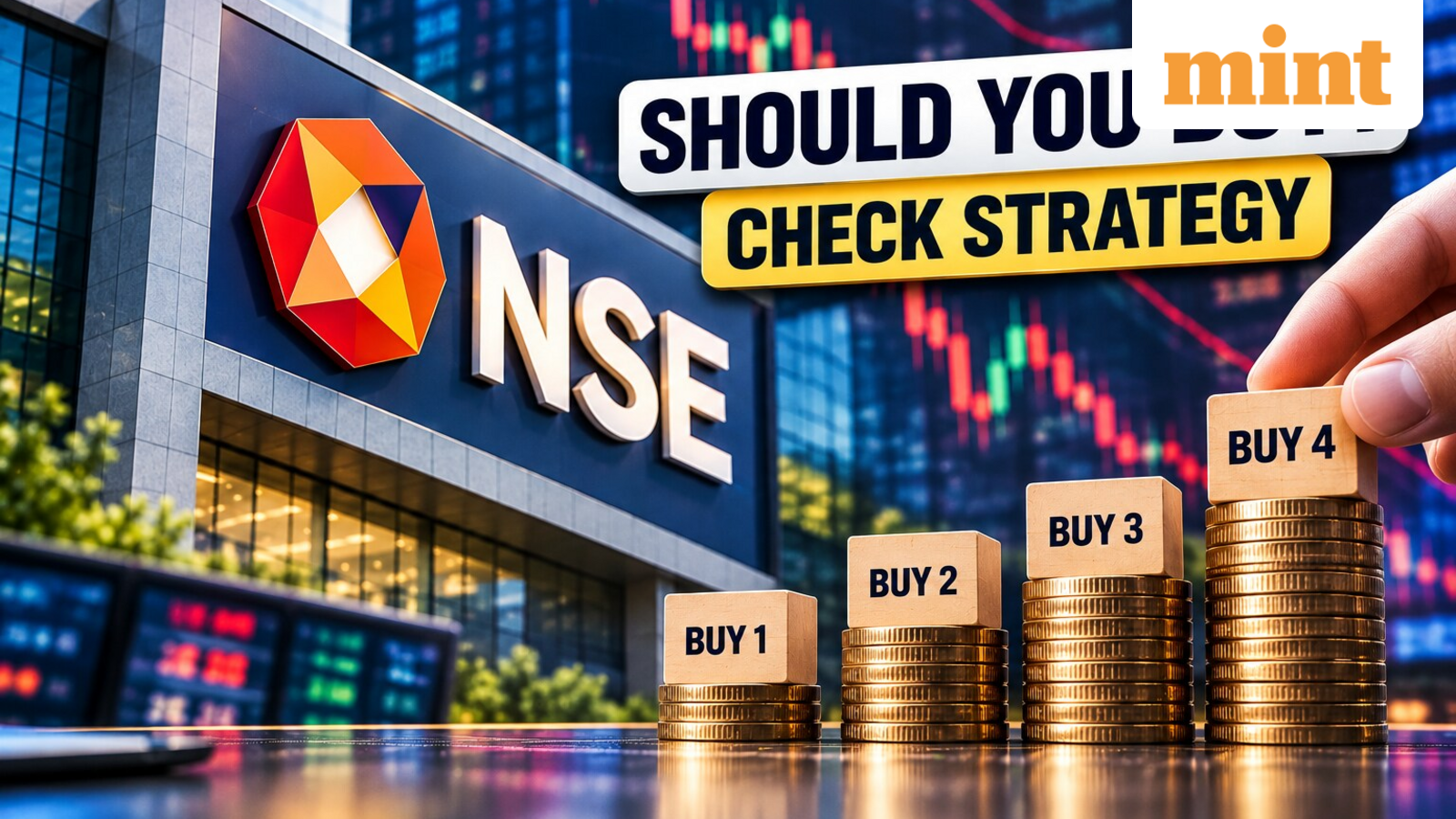 NSE share price: How long-term investors can use staggered approach to buy NSE shares