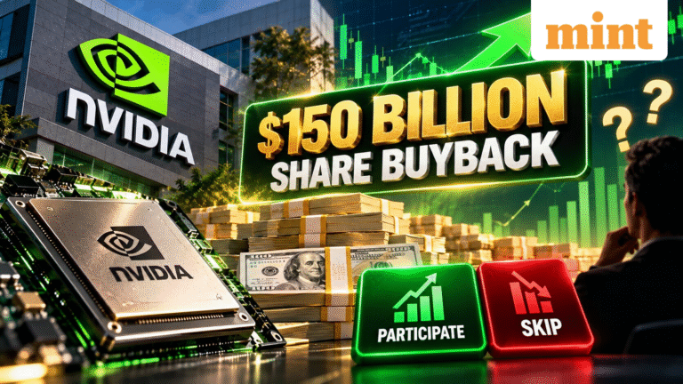 Nvidia $150 billion share buyback: Should you participate post-record date announcement?