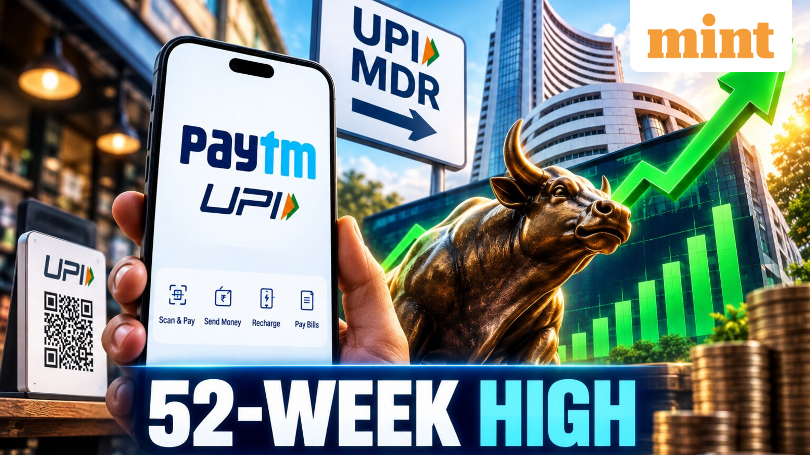 Paytm share price jumps 7% to 52-week high on UPI MDR move - should you buy?