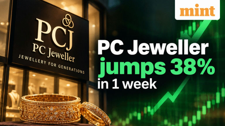 PC Jeweller share price: Multibagger stock jumps 36% in 1 week, up 4% today - What's behind the surge?