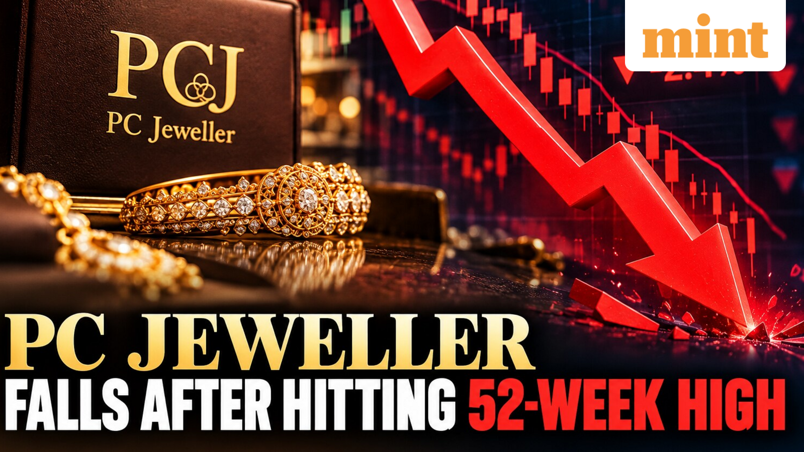 78% rally in six months! PC Jeweller shares pause after four straight sessions of gains; will it rebound?
