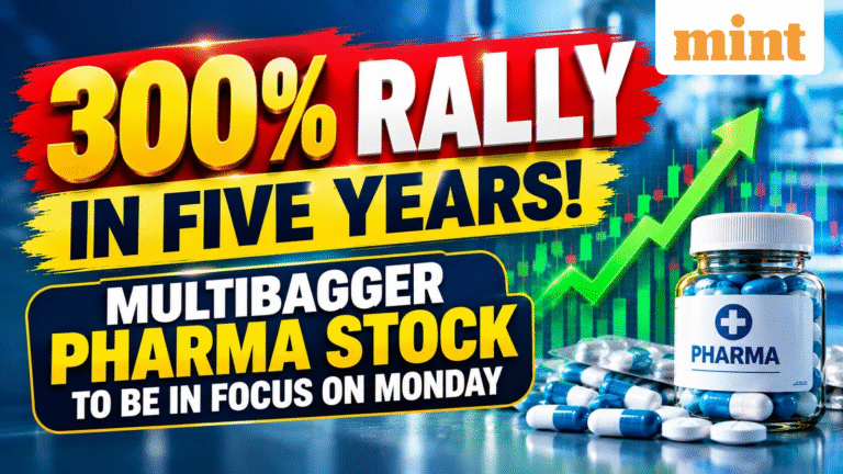 Over 300% rally in five years! Multibagger Pharma stock to be in focus on Monday | Here's why
