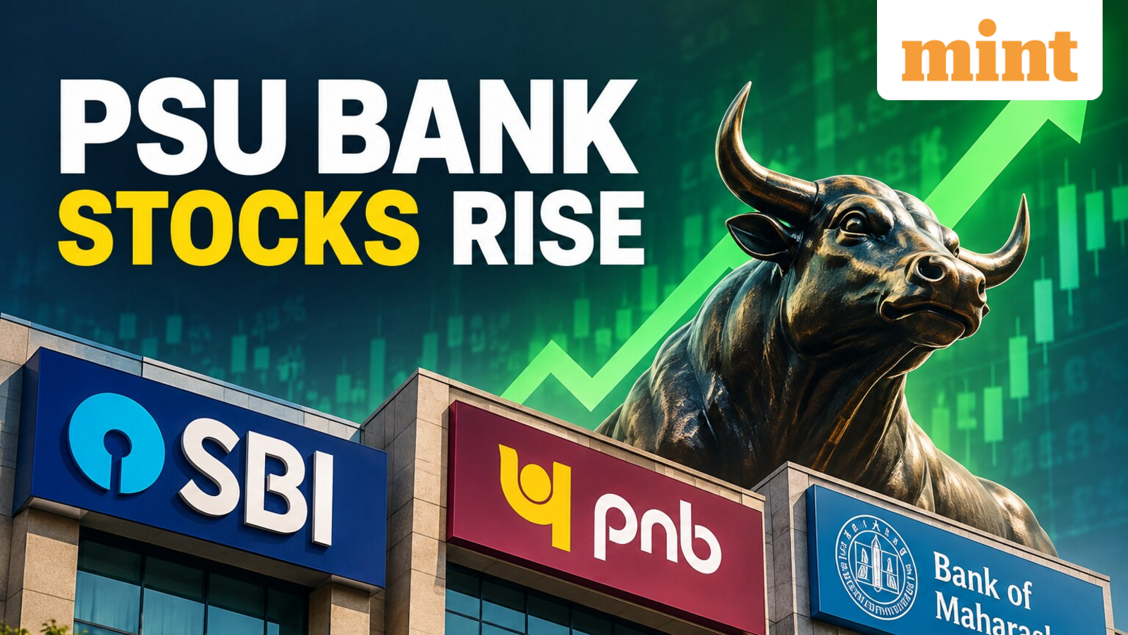 SBI, PNB to Bank of Maharashtra: Why are PSU bank stocks rising today? | Stock Market News