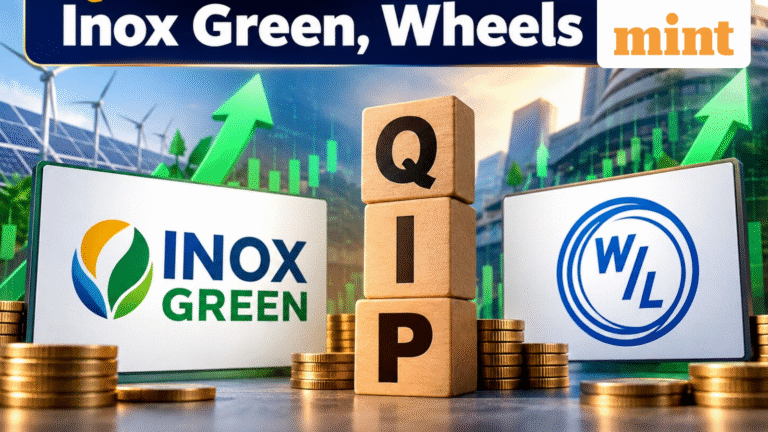 Double QIP action: Inox Green, Wheels India shares soar as fundraises kick off- Check floor price, discount, other info