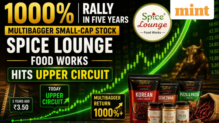 1000% rally in five years | Multibagger small-cap stock hits upper circuit