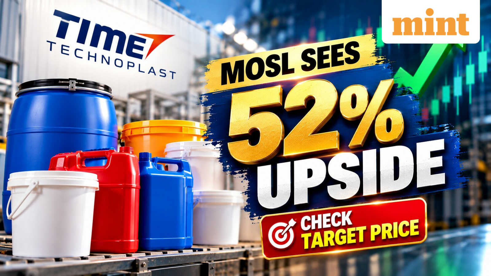 Up 410% in 5 yrs, why MOFSL sees another 52% upside in Time Technoplast- check target price, rationale behind buy rating