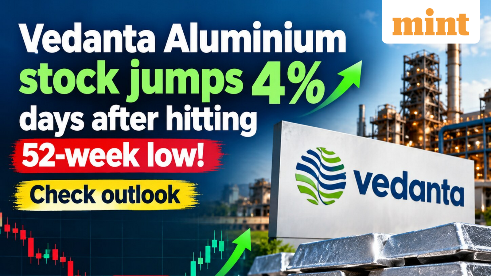 Vedanta Aluminium stock jumps 4% days after hitting 52-week low! Can it reclaim demerger level? Experts decode outlook