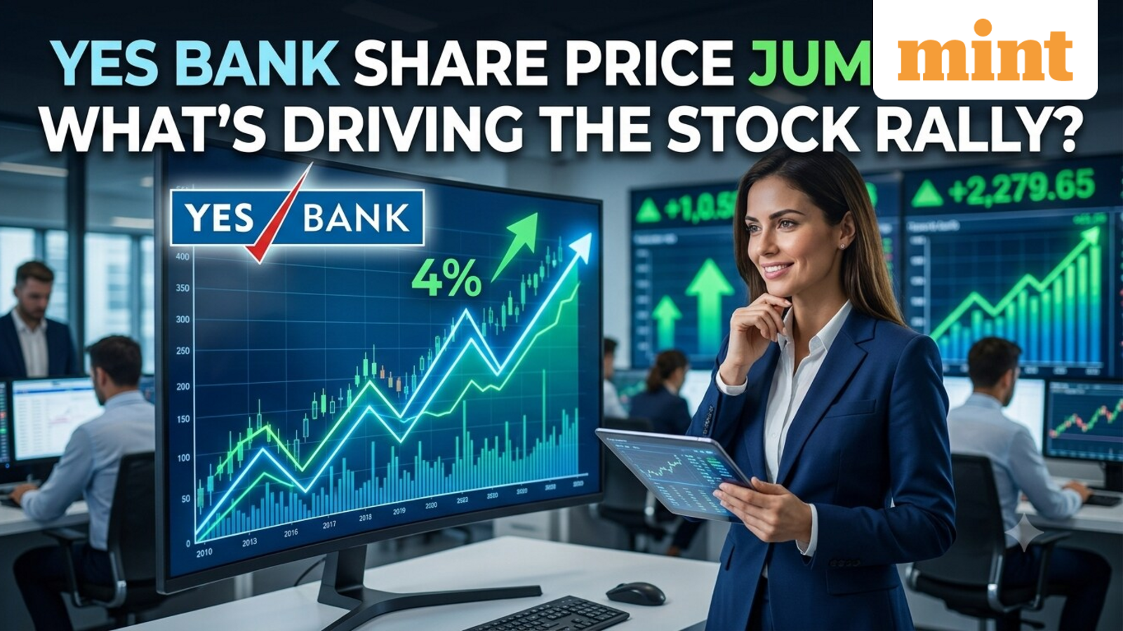 Yes Bank share price jumps 4% | What’s driving the stock rally? | Stock Market News
