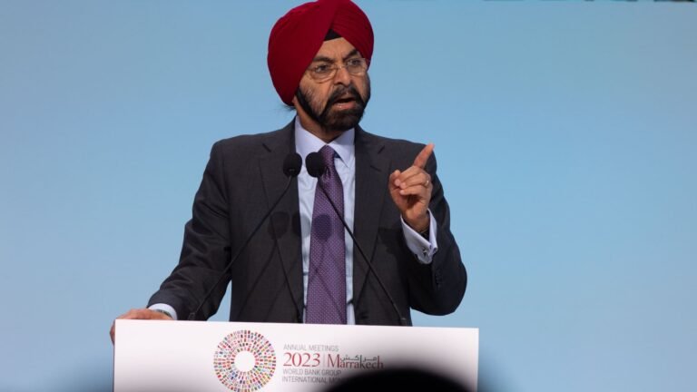 World Bank's Banga: Availability of capital 'not really an issue' as AI demand drives up borrowing costs