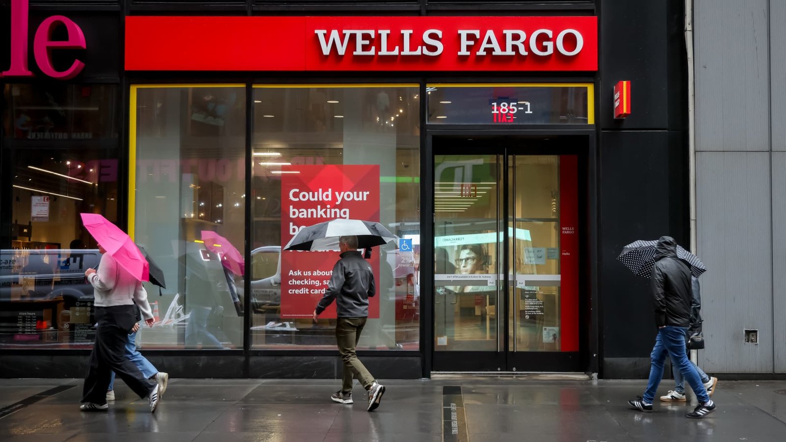 We're upgrading our rating on Wells Fargo as the stock's pullback offers a nice entry point