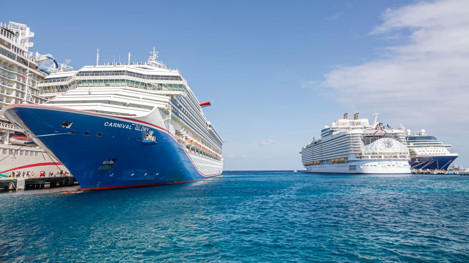 Cruise companies aim to keep fuel costs down. Their strategies for doing so differ