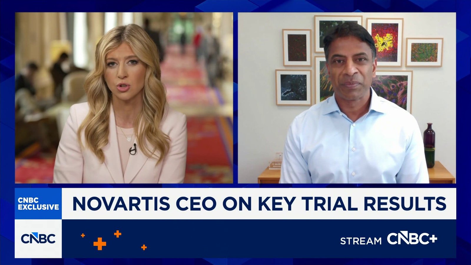 Novartis CEO on drug trial setbacks: We have the pipeline and replacement power to grow