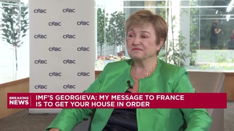 IMF's message to France: Get your house in order