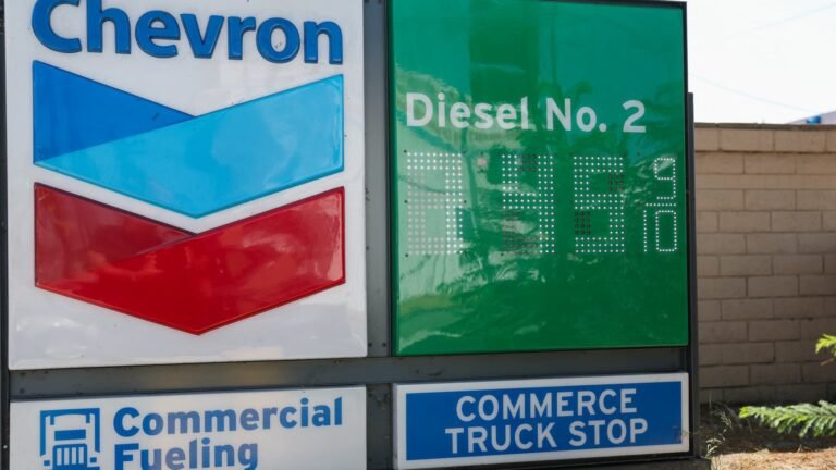 Chevron beats earnings expectations as refining profits soar on high diesel fuel prices