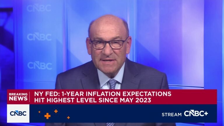 NY Fed: 1-year inflation expectations hit highest level since May 2023