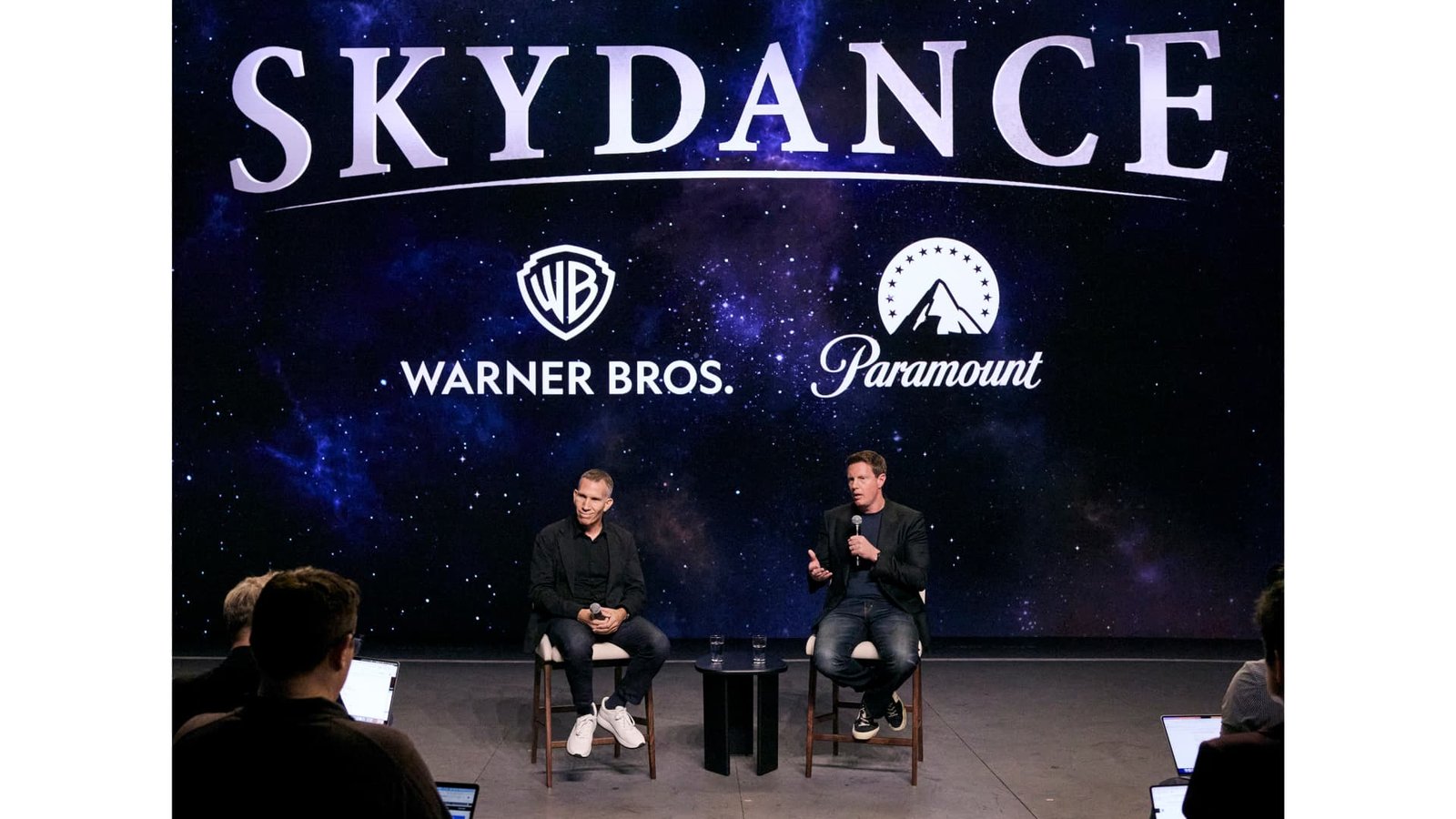 Skydance co-CEOs Ellison and Kreiz speak with CNBC days after finalizing WBD acquisition