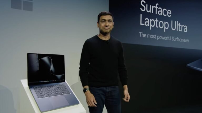 Microsoft to sell $2,599 Surface Laptop Ultra containing Nvidia AI chip