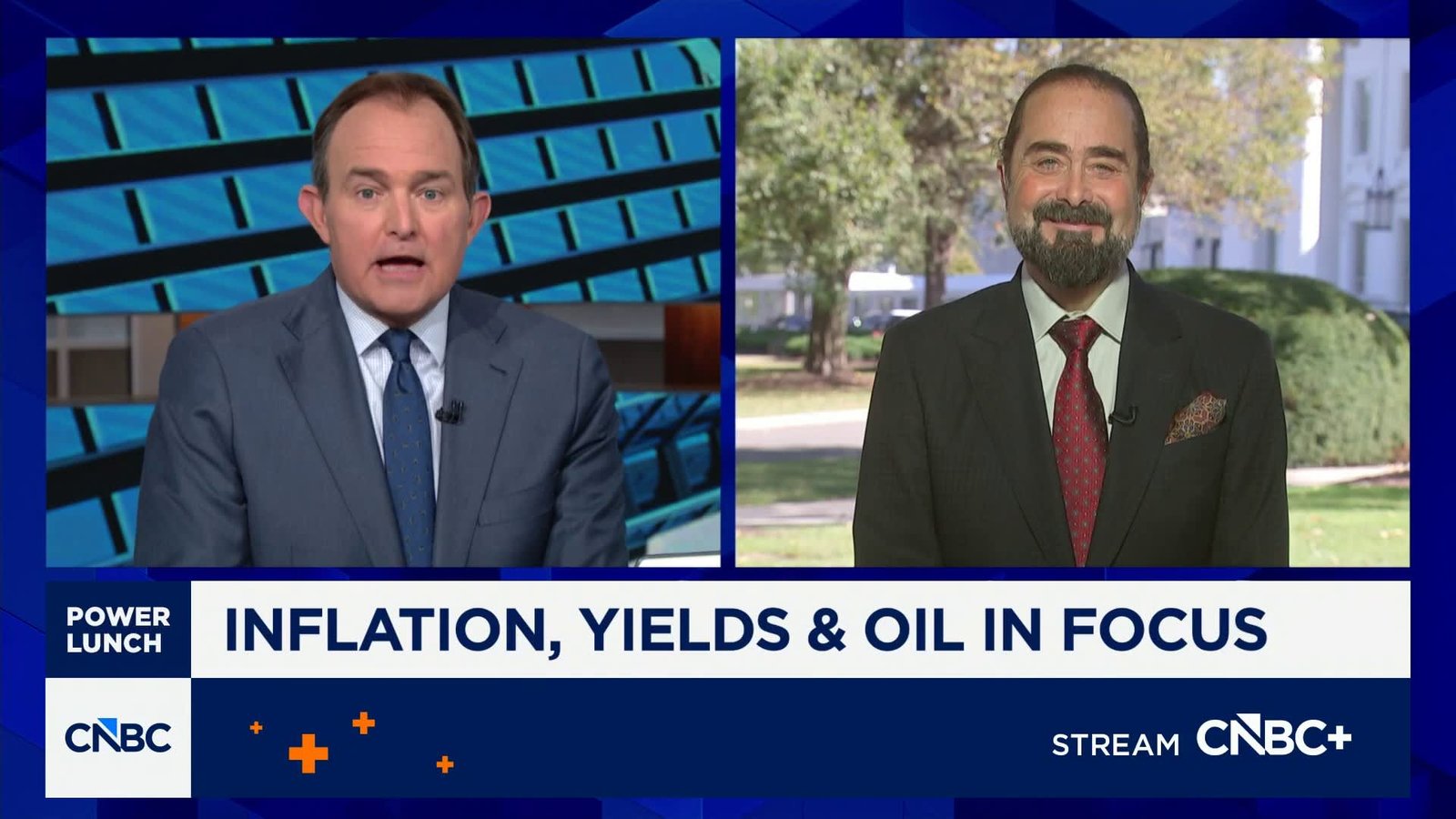 Counselor to the Treasury Secretary David Zervos: The longer term view on where rates and inflation will be has not moved that much