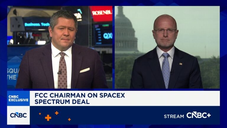 FCC Chairman Brendan Carr on SpaceX Spectrum deal