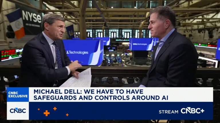 Dell CEO: We have to have safeguards and controls around AI