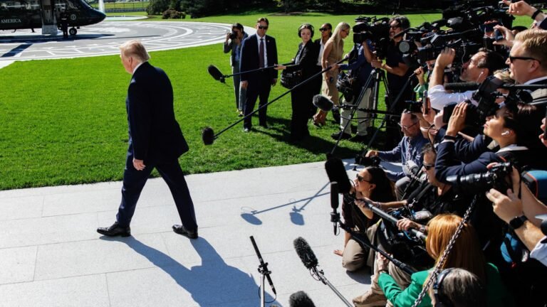 Trump to appeal order blocking White House from banning MS NOW, CNN and Politico