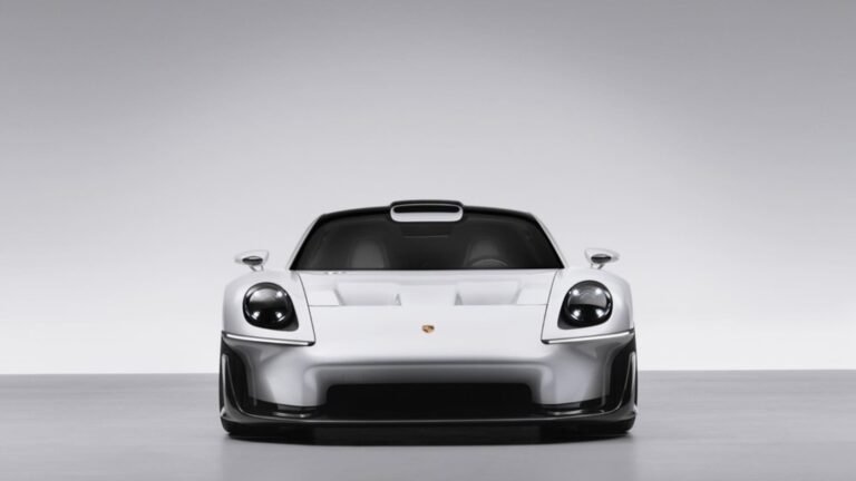 Porsche reveals Mission S concept car that previews new design identity