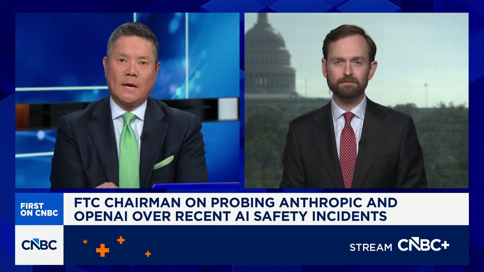 FTC chair on probing Anthropic, OpenAI over recent AI safety incidents