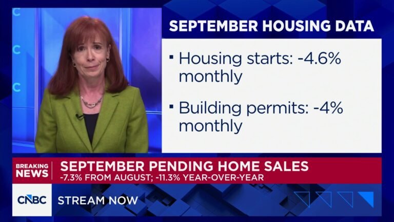 Pending home sales drop 7.3% in September, missing estimates