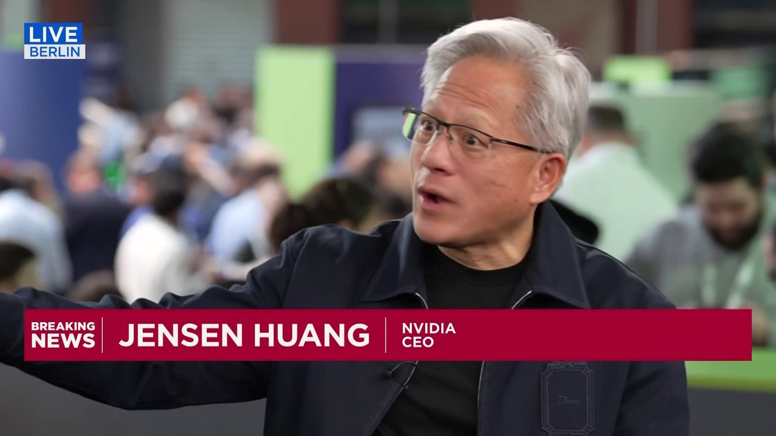 Nvidia's Jensen Huang: AI is like a baby, you have to contain and monitor