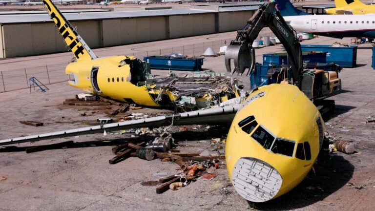 Why young airplanes are being torn apart for scrap