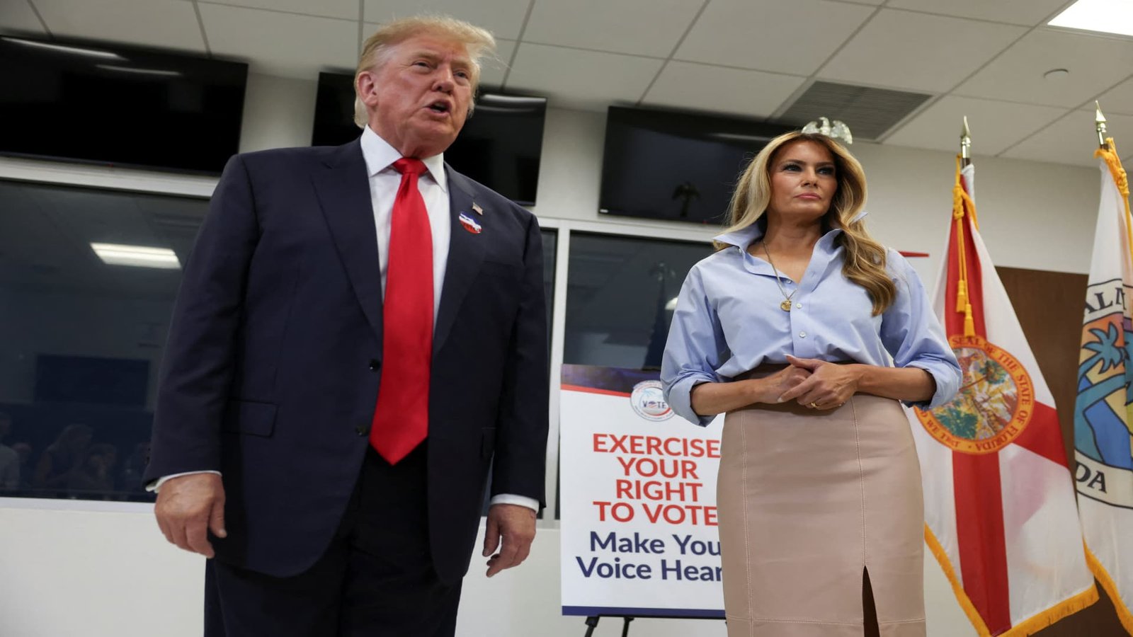 Trump casts his midterm election ballot early in Florida