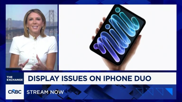 Display issues on iPhone duo