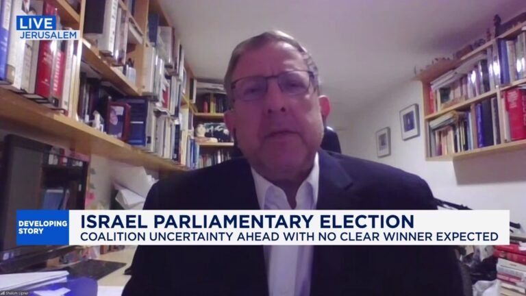 Not ruling out possibility of another election: Former Israeli PM advisor