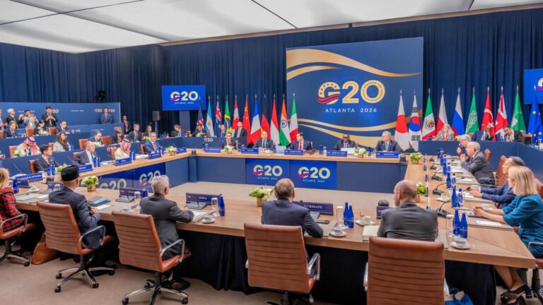 G20 foreign ministers end Atlanta meeting without consensus on key issues